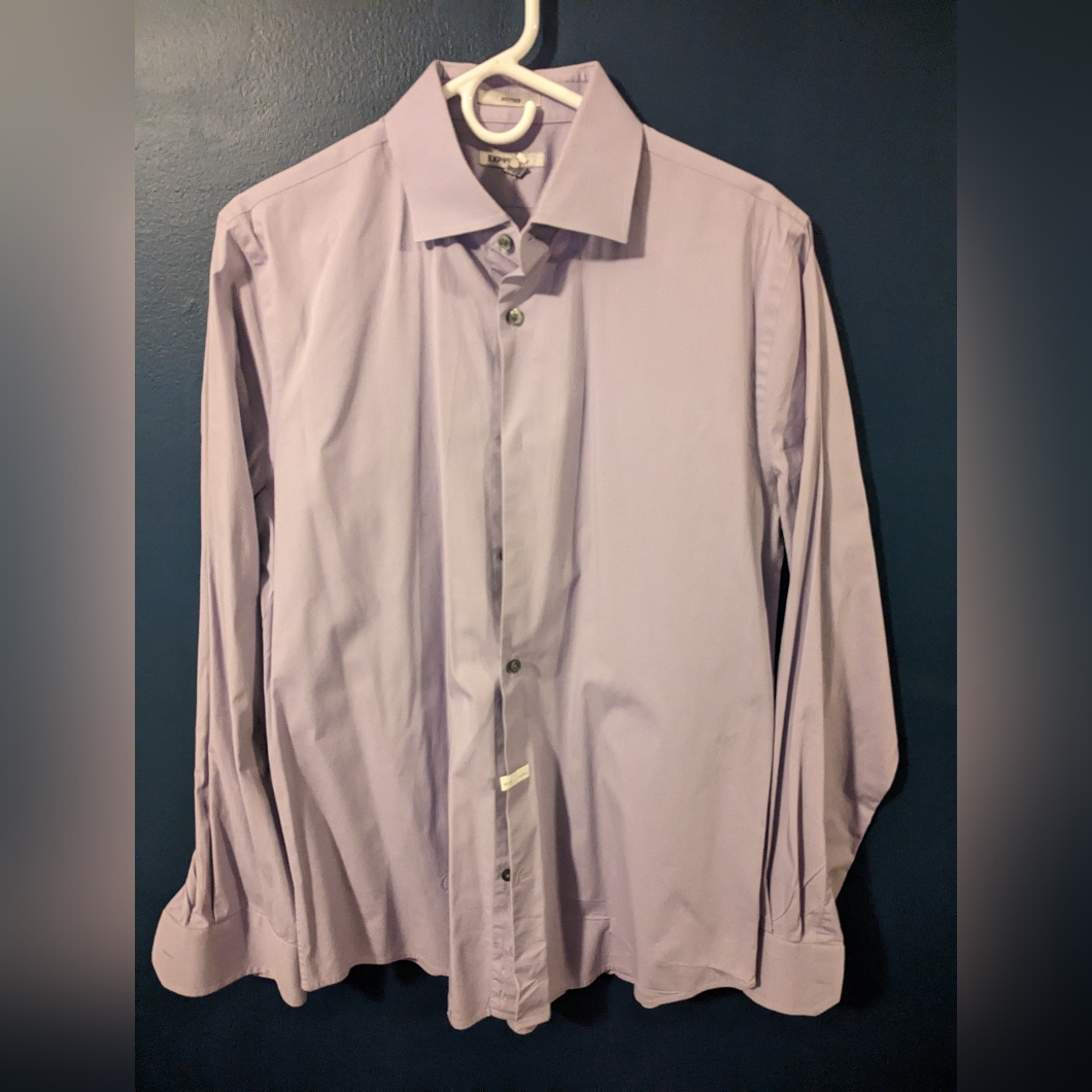 Express Fitted Button Up Large